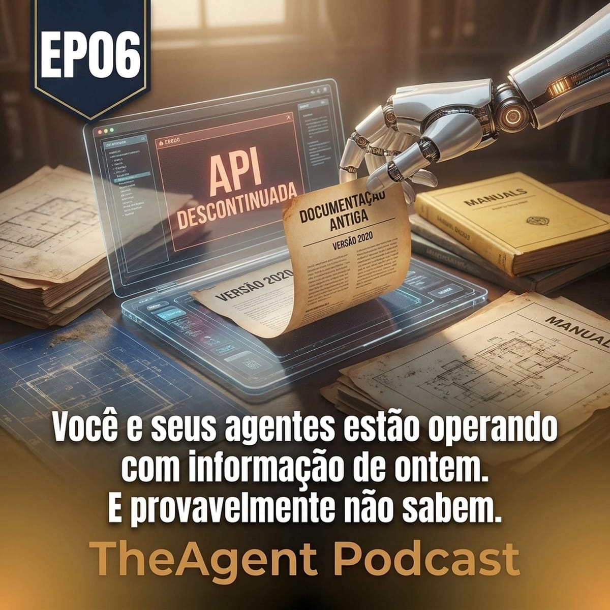 EP06 - Você e seus agentes estão operando com informação de ontem. E provavelmente não sabem.